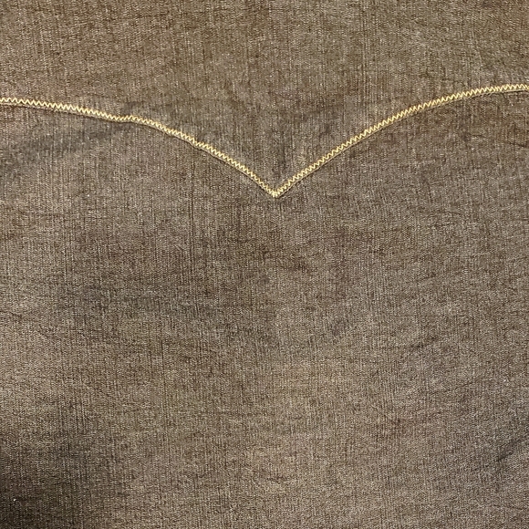 DENIM&CO - Denim Shirt - Western-Style Snap Front - Black  - XL - NWOT - Picture 4 of 12